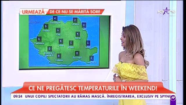 Vești de ultimă oră de la meteorologi! Maxima zilei este de 9°C