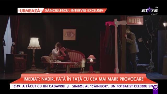 Nadir a cântat melodia „Străin de noi”