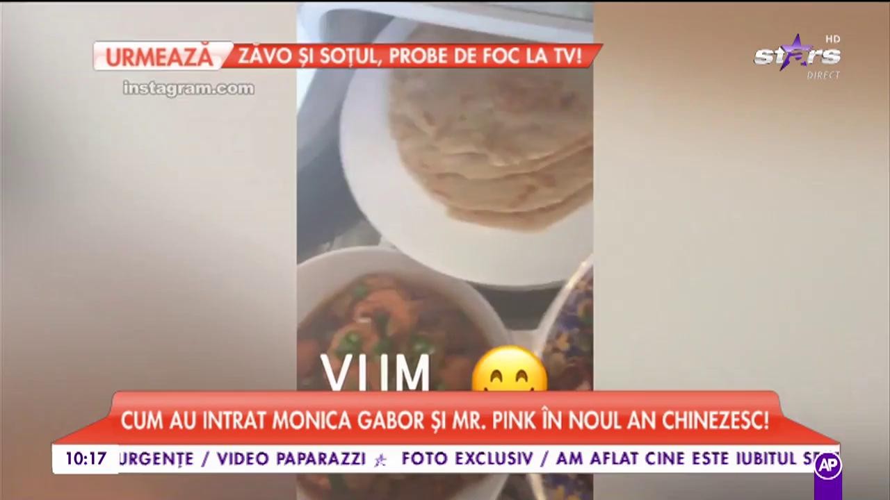 Cum au intrat Monica Gabor și Mr Pink în noul an chinezesc!