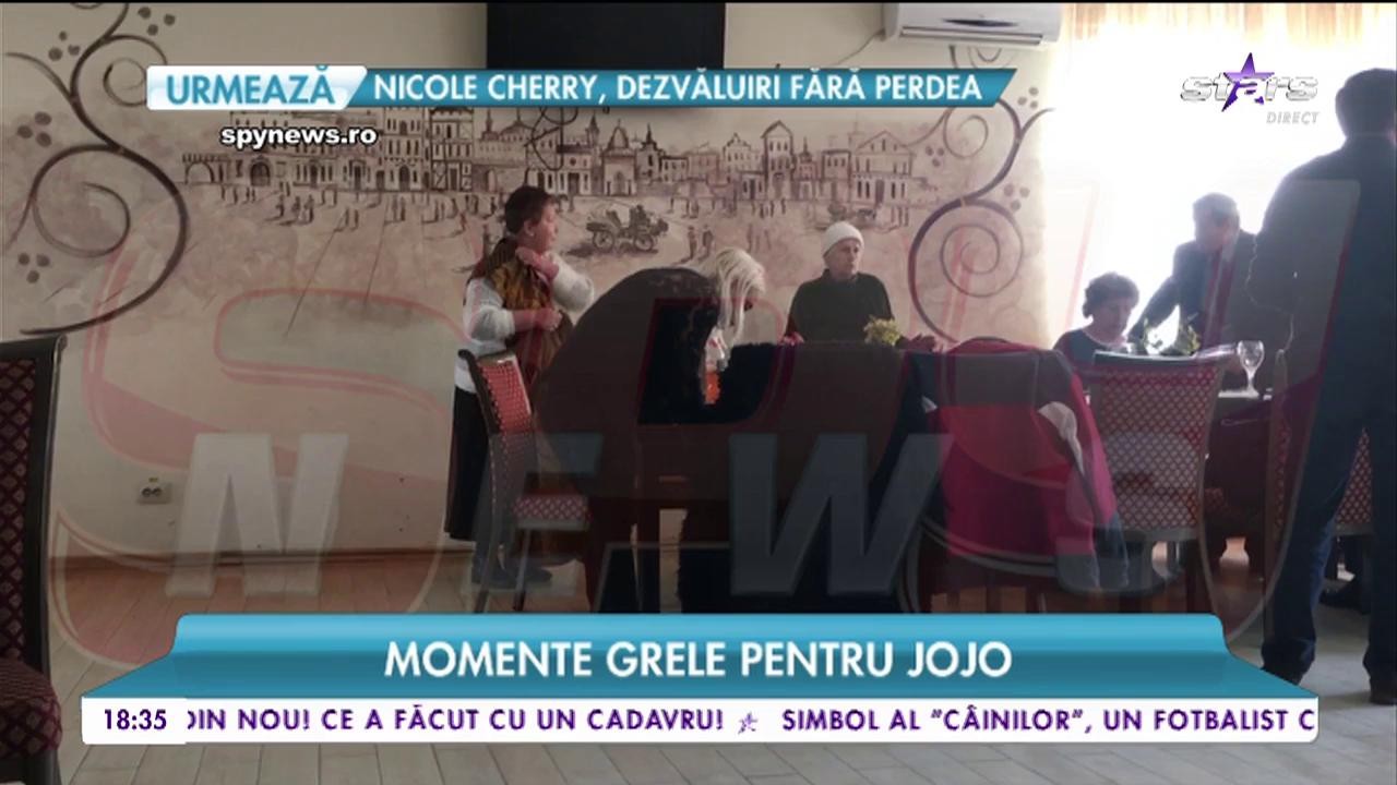 Momente grele pentru Jojo. Artista, sf&acirc;șiată de durere la parastas!