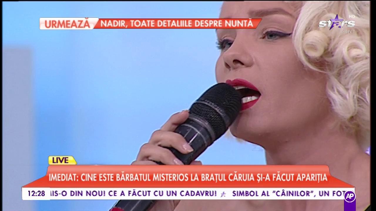 Maria Constantin a cântat live melodia „Copacul”