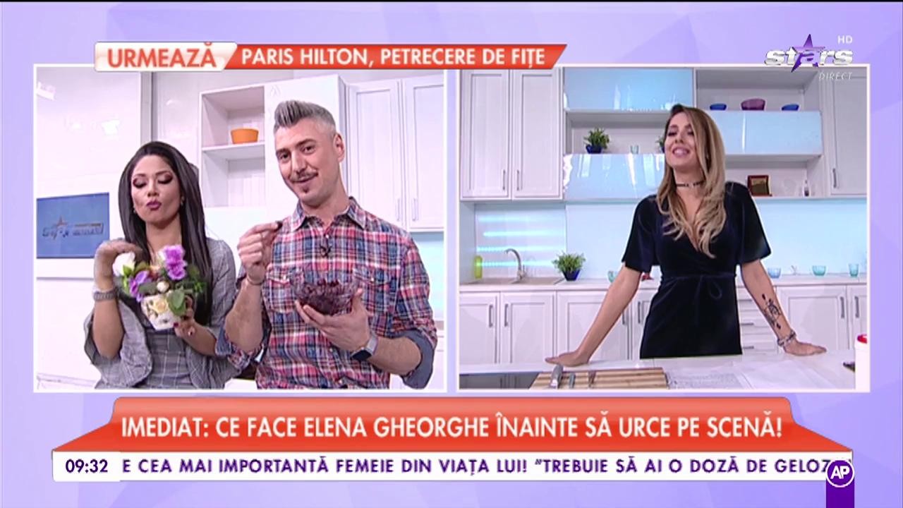 Roxi ne pregătește „Ștrudel cu brânză și vișine”