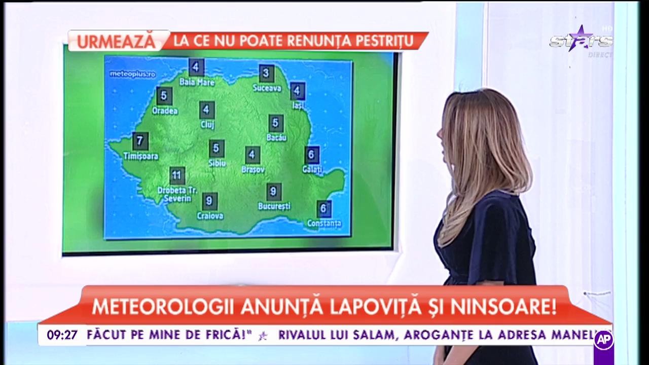 Iarna se dezlănțuie! Meteorologii anunță lapoviță și ninsoare!