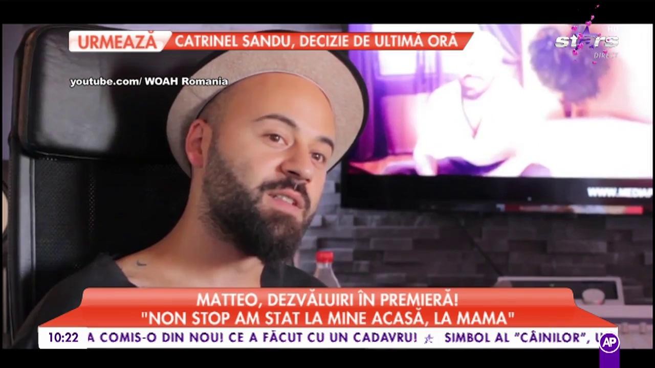 Matteo, dezvăluiri în premieră! „Ne place să ne complicăm viețile”