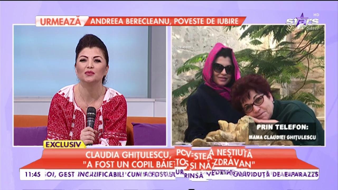 Claudia Ghițulescu, mesaj emoționant pentru mama: ”A fost un copil băiețos și năzdrăvan