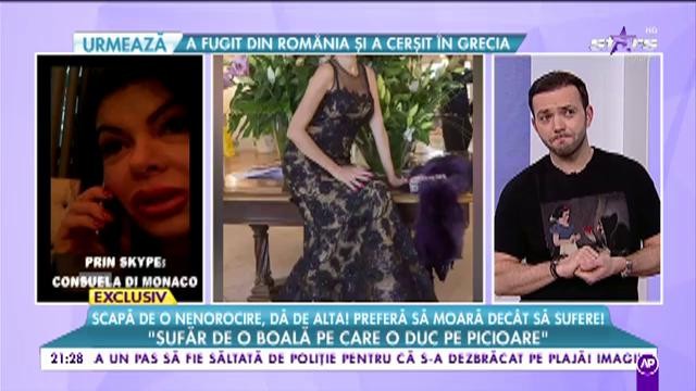 Consuela di Monaco preferă să moară decât să sufere: „Sufăr de o boală pe care o duc pe picioare”