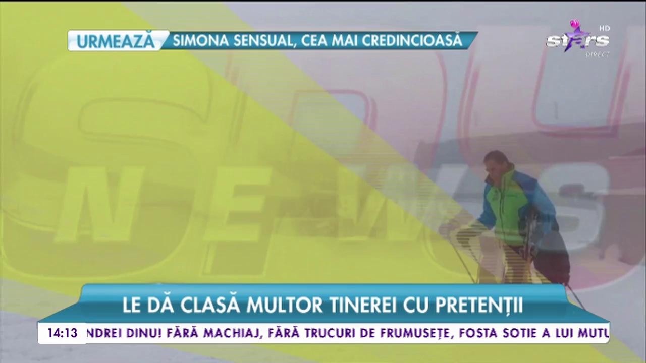 Imagini spectaculoase cu Petre Roman, &icirc;n mare formă. Fostul premier, la aproape 72 de ani, pe munte