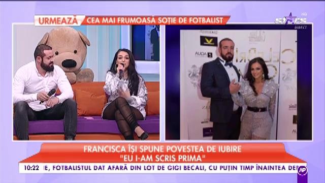 Francisca își spune povestea de iubire: ”Suntem împreună de 6 ani de zile”