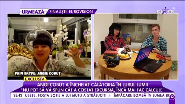 Angi Cobuț a &icirc;ncheiat călătoria &icirc;n jurul lumii: &bdquo;Am fost plecată de acasă o lună și două zile&rdquo;