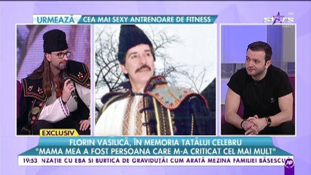 Florin Vasilică, în memoria tatălui celebru: „Mama mea a fost persoana care m-a criticat cel mai mult”