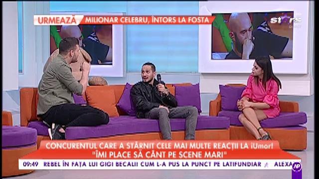 Akan Cosmin a impresionat jurații cu piesele pe care le-a pregătit: ”I-am spus Ozanei Barabancea că eu am voce”