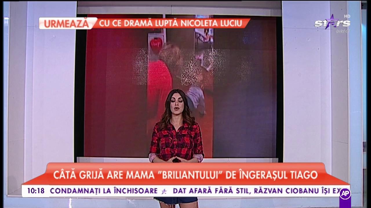 Câtă grijă are mama ”briliantului” de îngerașul Tiago