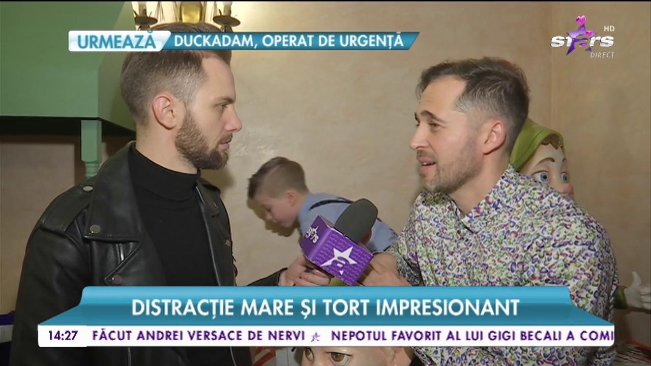 Mega-petrecere &icirc;n familia Maxere. Băiețelul artiștilor a &icirc;mplinit 7 ani