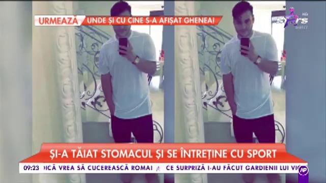 A vrut siluetă șnur, iar acum trage din greu la sală. Cum se menține Patrick Borcea