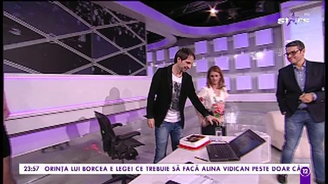 La mulţi ani, Dan Negru! Regele audienţelor, sărbătorit la "Agenţia VIP"