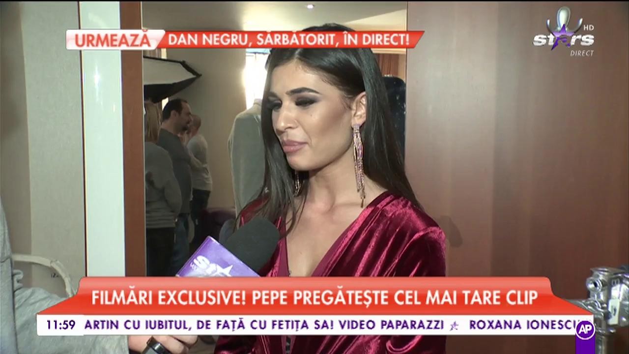 Filmări exclusive! Pepe pregătește cel mai tare clip