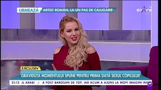 Mămica momentului dezvăluie pentru prima dată sexul copilului!