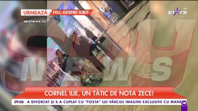 Cornel Ilie, un tătitc de nota zece! Imagini de colecție cu artistul și familia lui