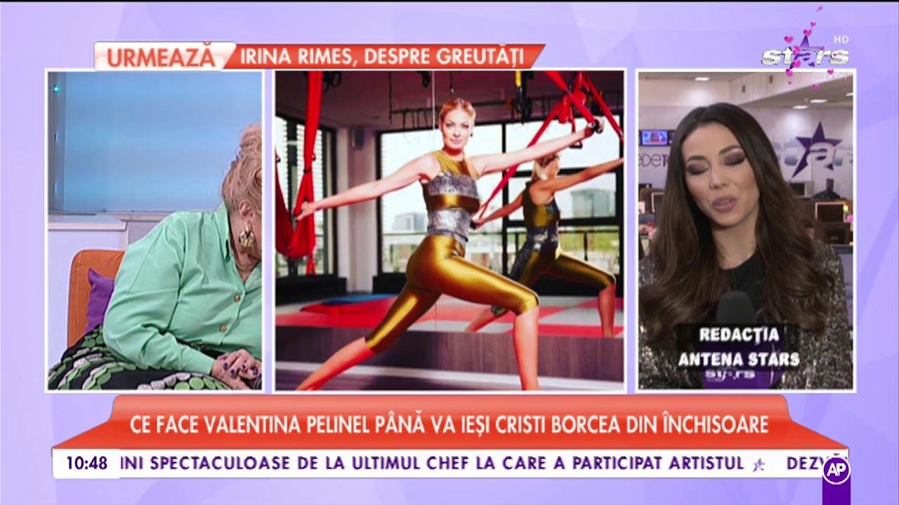 Ce face Valentina Perinel până va ieși Cristi Borcea din închisoare