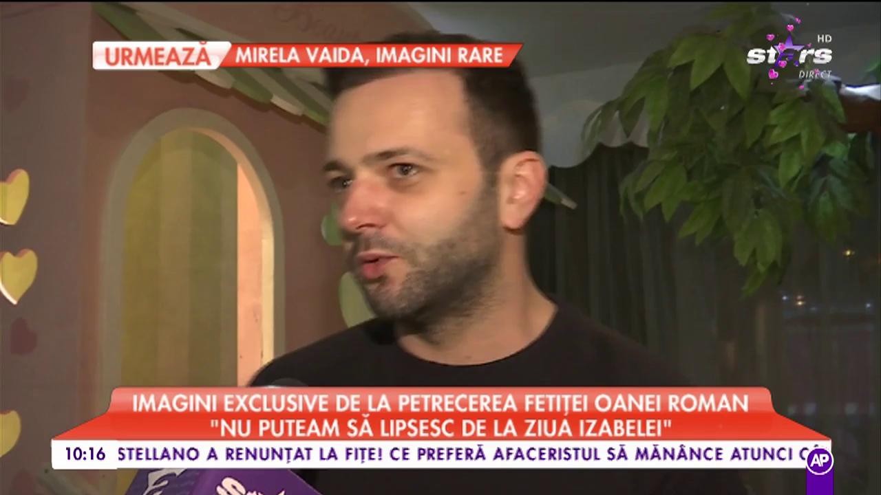 Oana Roman, petrecere pentru fetița ei: ”Nu puteam să lipsesc de la ziua Izabelei”