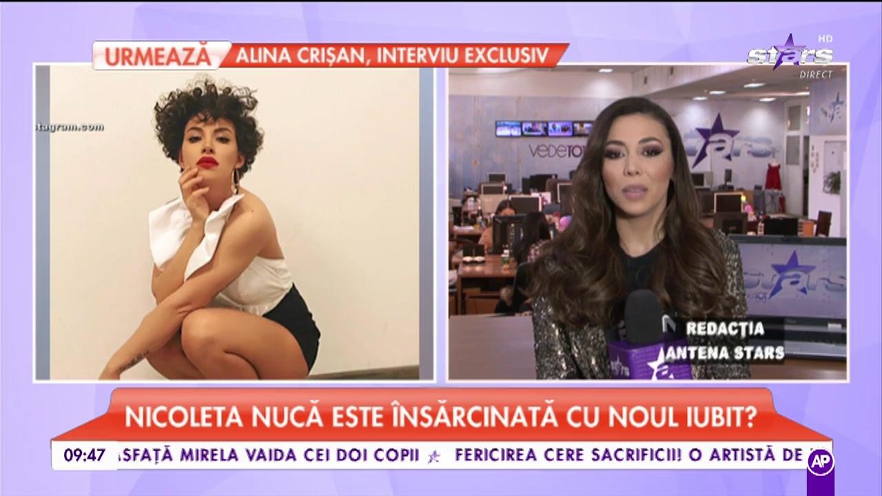 Nicoleta Nucă este însărcinată cu noul iubit. Ce burtică a făcut artista