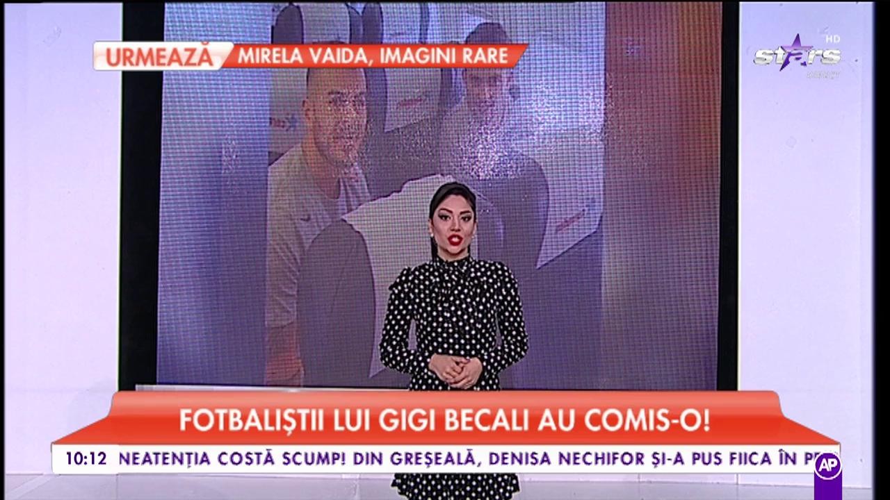 Fotbaliștii lui Gigi Becali au comis-o!