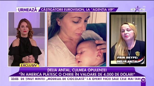 Delia Antal, culmea opulenței: &rdquo;&Icirc;n America plătesc o chirie &icirc;n valoare de 4.000 de dolari&rdquo;