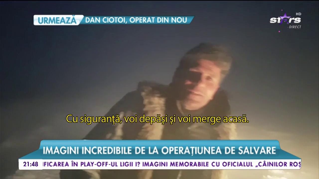 Stelian Ogică, captiv &icirc;n nămeți. Imagini incredibile de la operațiunea de salvare