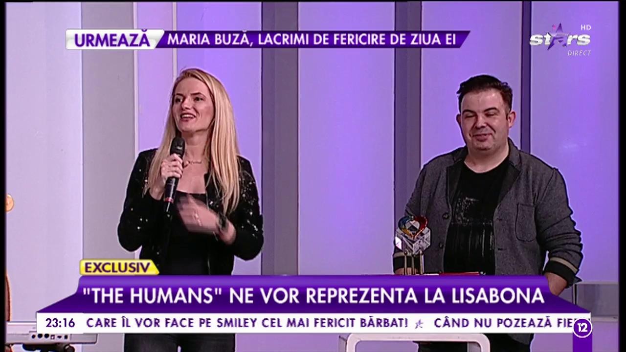 Ei sunt c&acirc;știgătorii Eurovision Rom&acirc;nia: &rdquo;The Humans&rdquo; ne vor reprezenta la Lisabona