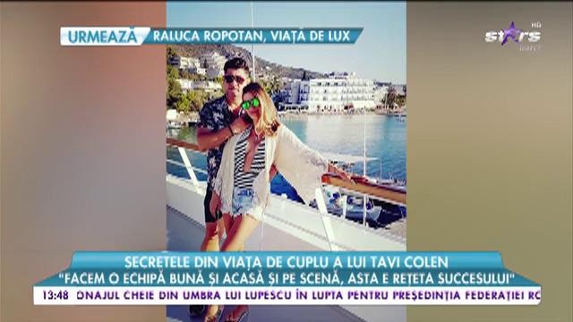 Secretele din viața de cuplu a lui Tavi Colen: &bdquo;Facem o echipă bună și acasă și pe scenă&rdquo;
