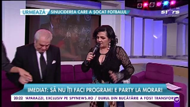 Cornelia Catanga cântă în cadrul ”Răi da buni”