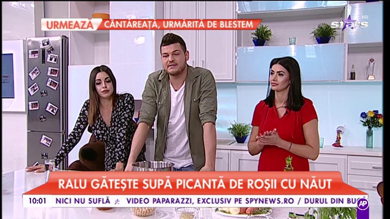 Ralu ne pregătește „Supă picantă de roșii cu năut”