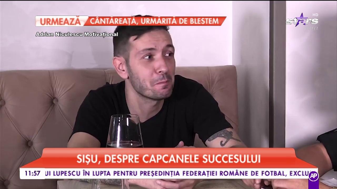 Sișu, despre capcanele succesului: „Am făcut ce am visat când eram mic”