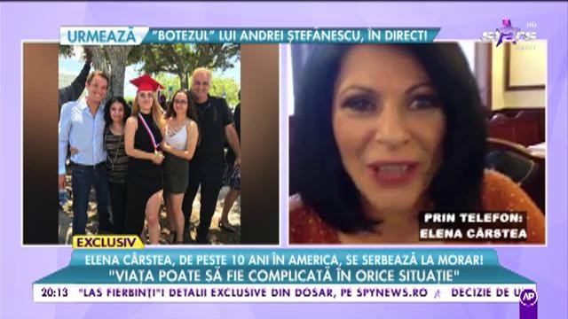 Elena Cârstea, de peste 10 ani în America, se serbează la Morar: ”Sunt recunoscătoare pentru absolut tot ce viața mi-a oferit”