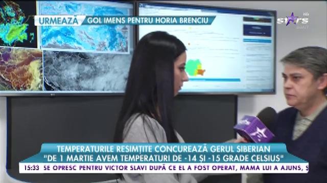 Temperaturile resimțite concurează cu gerul Siberian: &rdquo;Vom mai avea de &icirc;ndurat nopți și dimineți geroase&rdquo;