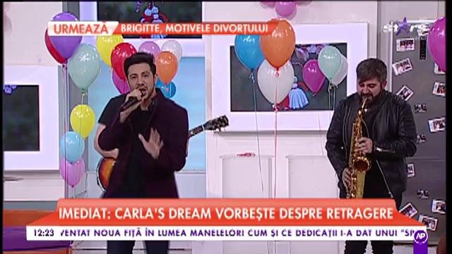 Adi Cristescu, show de mărțișor, în platoul matinalilor