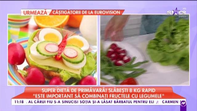 Super dietă de primăvară!  Slăbești opt kilograme rapid: „Este important să consumați legume verzi”