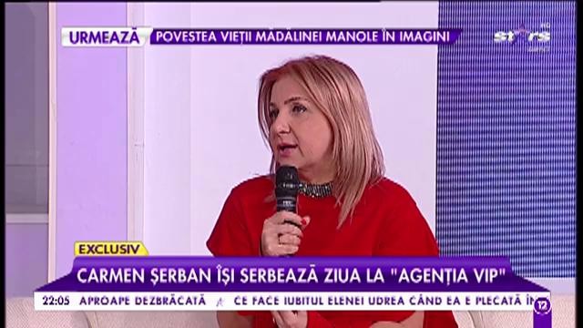 De ziua ei, Carmen Șerban s-a răsfățat cu un dar de o valoare inestimabilă