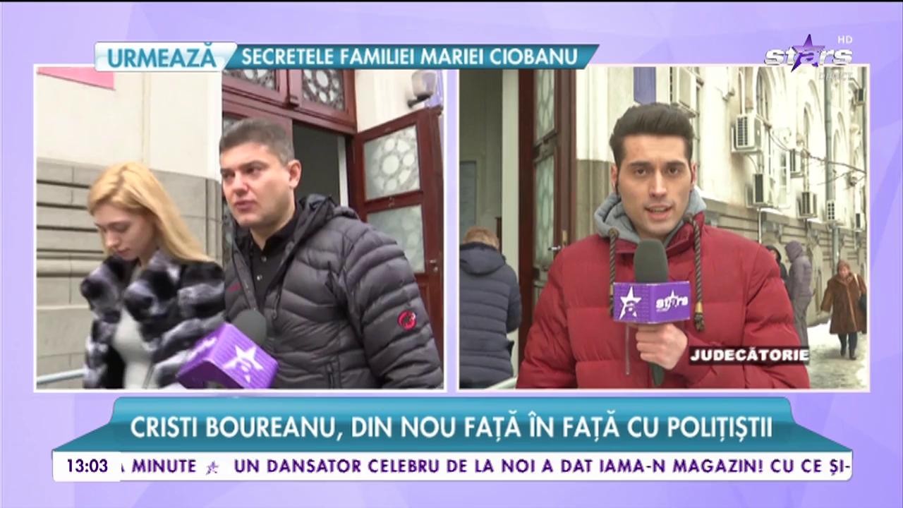 Cristi Boureanu şi Laura Dincă, din nou faţă &icirc;n faţă cu poliţiştii cu care au fost &icirc;n scandal!