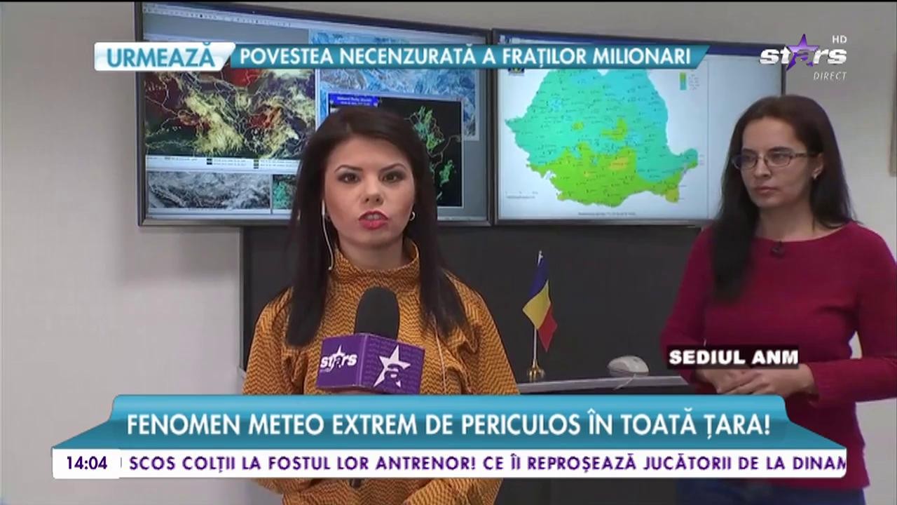 Fenomen meteo extrem de periculos &icirc;n toată țara!
