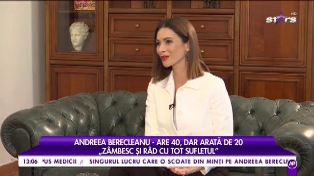 Andreea Berecleanu, are 40 dar arată de 20: „Vârsta este în sufletul nostru”