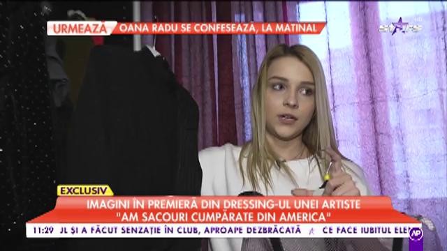 Cum arată dressing-ul artistei Maya Pop : &bdquo;Am sacouri cumpărate din America&rdquo;