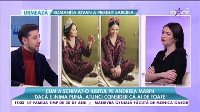 Cum a schimbat-o iubitul pe Andreea Marin: &bdquo;Am &icirc;nvățat să trăiesc deparde de orgolii&rdquo;
