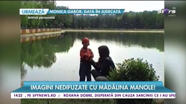 Imagini nedifuzate cu Mădălina Manole! Cum petrecea "fata cu părul de foc" alături de cei dragi