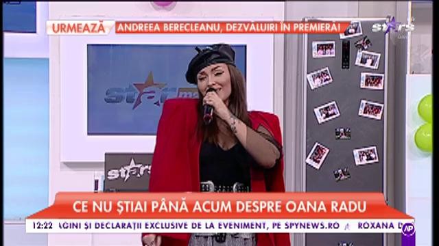 Oana Radu a c&acirc;ntat melodia &bdquo;Topește-mi iarna&rdquo;
