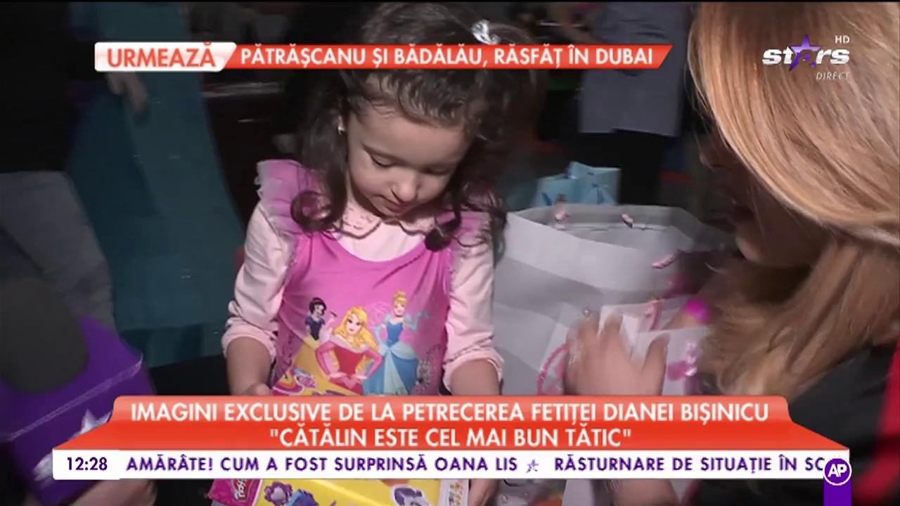 Imagini exclusive de la petrecerea fetiței Dianei Bișinicu: „Riana este prioritatea noastră”