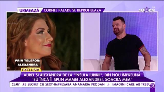 Alexandra, primele declarații despre &icirc;mpăcarea cu Aurel: &bdquo;Aurel a fost l&acirc;ngă mine &icirc;n foarte multe momente&rdquo;