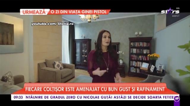 Anca Serea ne face turul casei, în valoare de jumătate de milion de euro. În ce lux trăiesc vedeta și Adrian Sînă