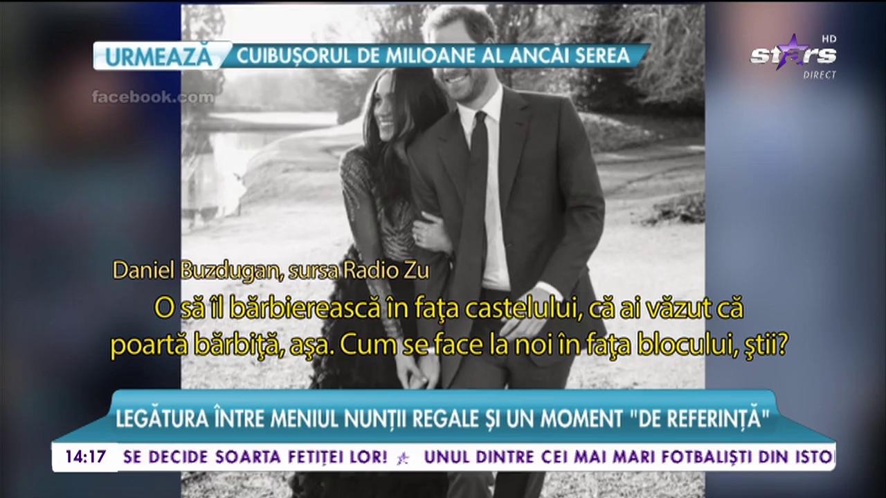 Nunta anului se apropie! Legătura &icirc;ntre meniul nunții regale și un moment &rdquo;de referință&rdquo;