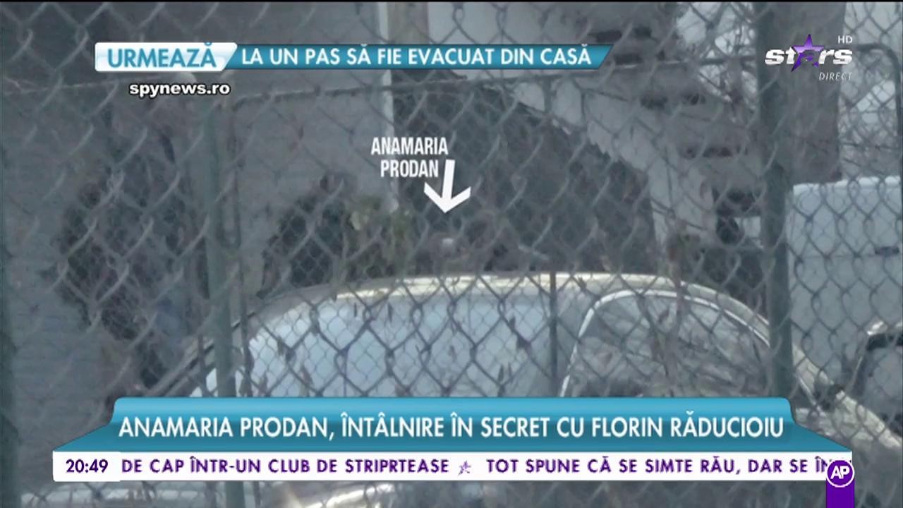 Anamaria Prodan, întâlnire în secret cu Florin Răducioiu